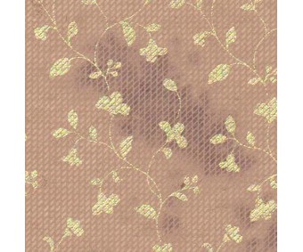 Nepaali paber MUSTRIGA 50x75cm - lill ruudulisel taustal, pruunikas
